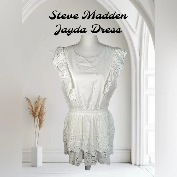 Steve Madden | White Jayda Dress | NWT! - Picture 2 of 7
